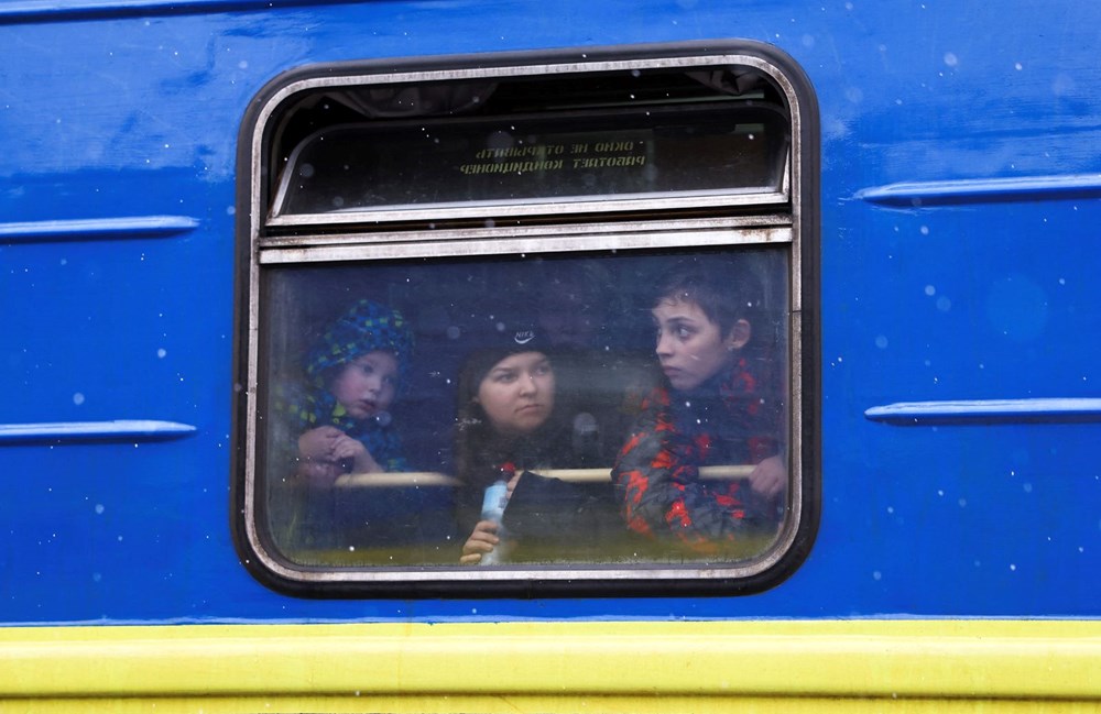 Rus saldırısından kaçış: Lviv tren istasyonunda endişeli bekleyiş - 15