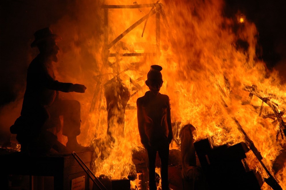 Avrupa'nın en ateşli festivali 'Las Fallas' - 7