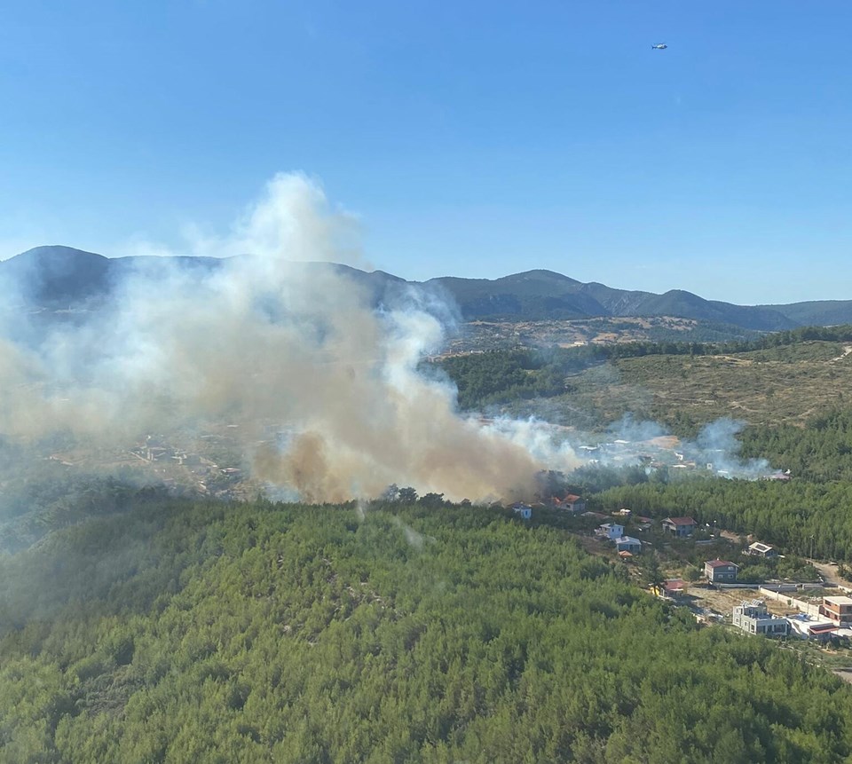 İzmir’de orman yangını - 1