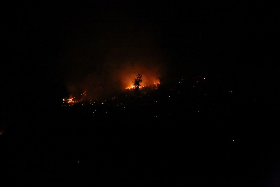 Kozan'daki orman yangını sürüyor - 2