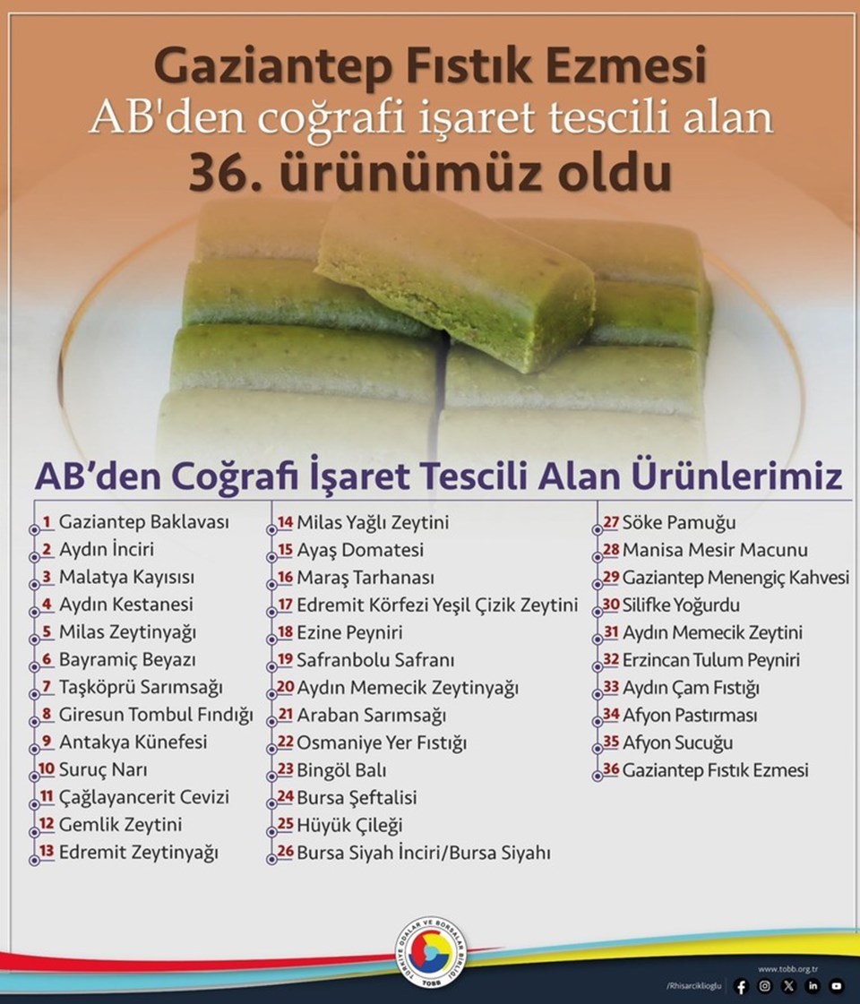 Türkiye'nin 36. gururu! "Fıstık gibi müjde"yi Bakan Yumaklı duyurdu - 1