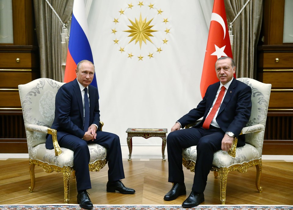 Cumhurbaşkanı Erdoğan ile Rusya Devlet Başkanı Putin Beştepe'de görüştü - 2