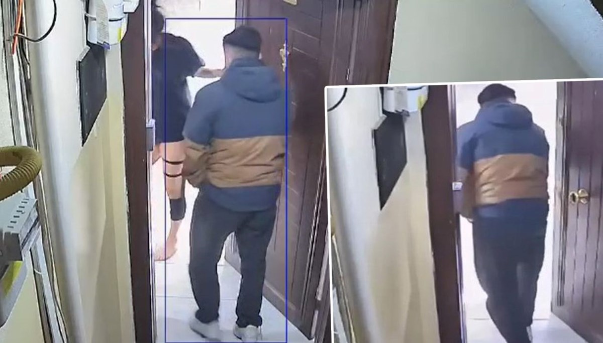 Sosyal medyanın gündemine oturan görüntü: Kurye sipariş götürdüğü kadının evine girmeye kalkıştı!