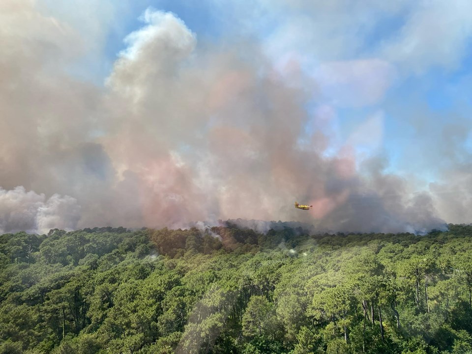 Fransa, İspanya ve Portekiz’de orman yangınları sürüyor - 1