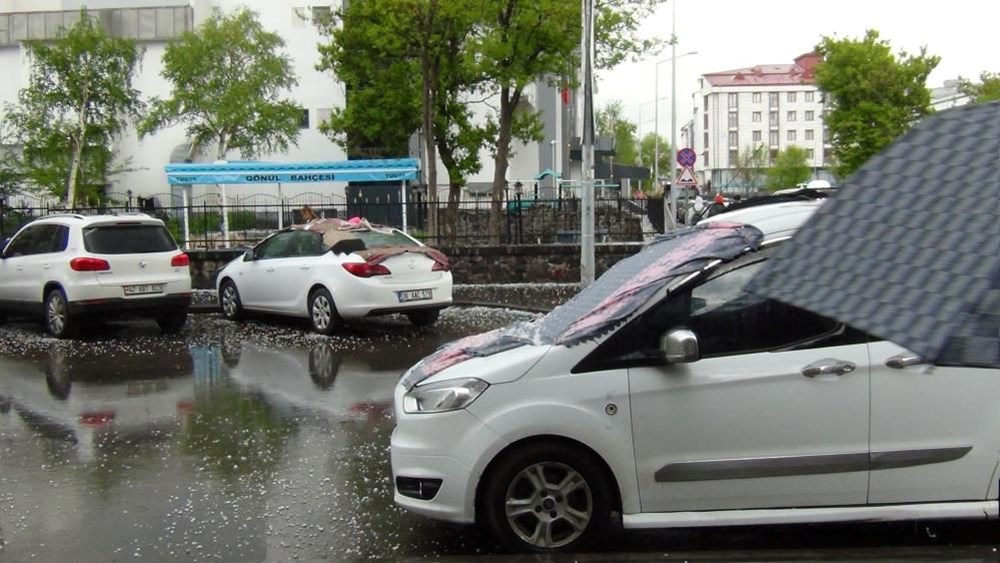 Yağmur geri döndü: Birçok kentte sağanak ve dolu etkili oldu - 12
