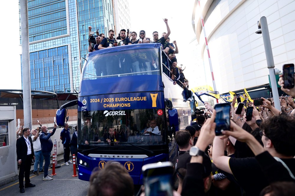 Fenerbahçe Beko, EuroLeague şampiyonluğunu kutluyor - 2