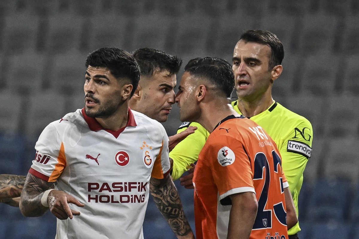 Maçta gergin anlar yaşandı