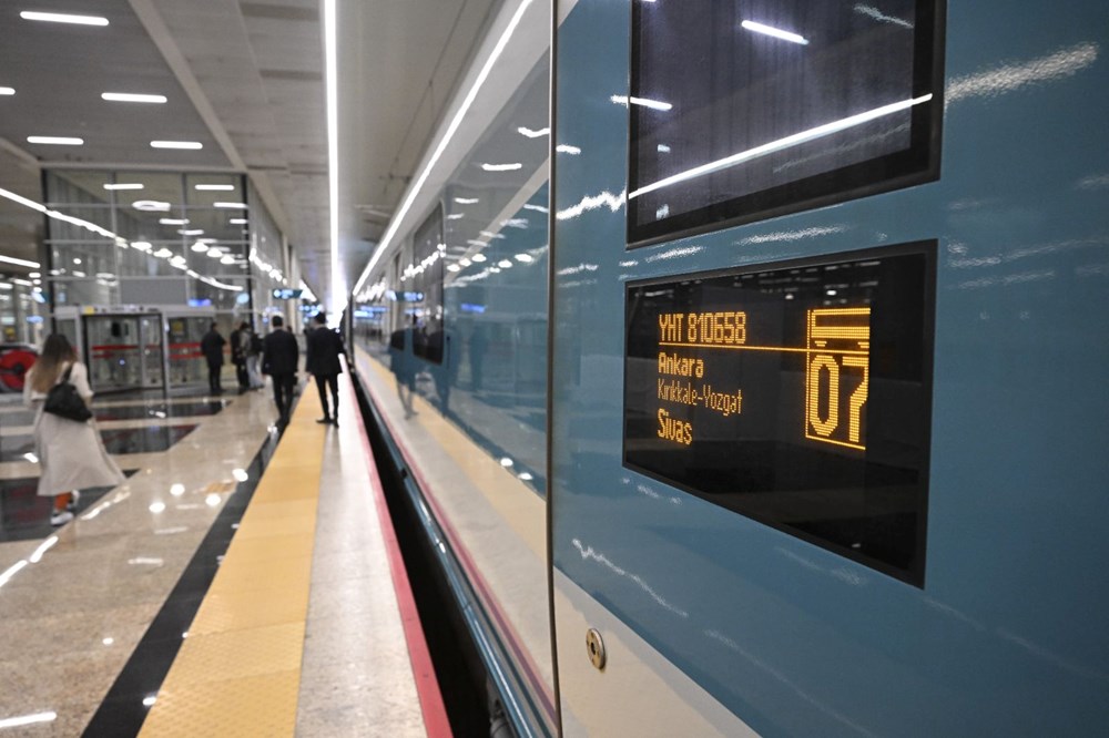 Ankara-Sivas Yüksek Hızlı Tren Hattında ilk sefer - 5