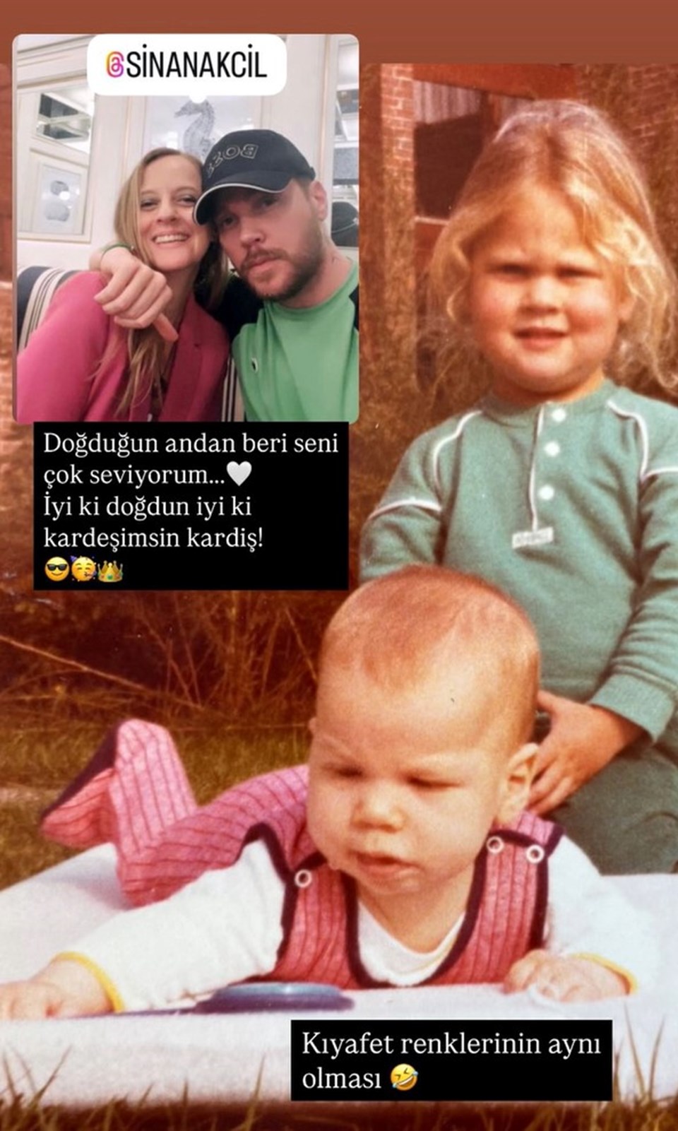 Sinan Akçıl 43 oldu: Ablasından nostaljik paylaşım - 1
