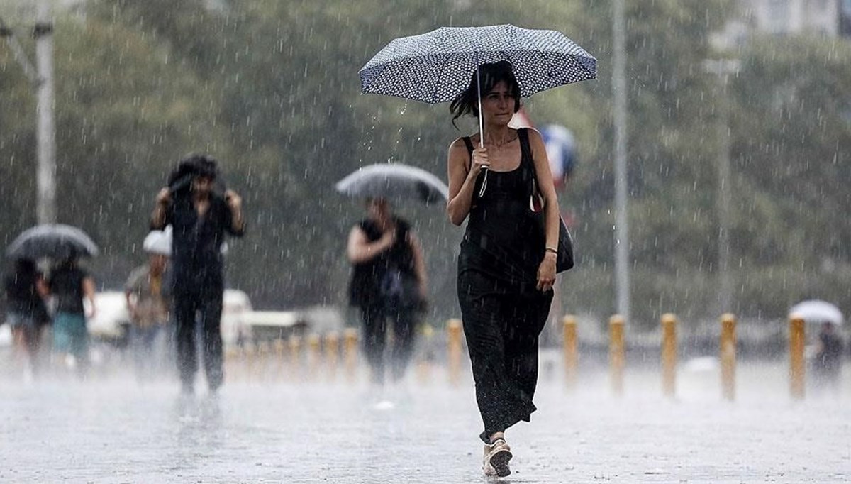 Meteoroloji'den 17 il için sağanak yağış uyarısı