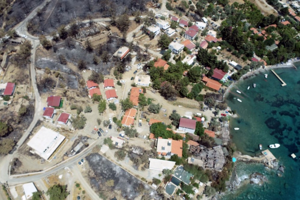 Muğla'daki yangın: Mazı Mahallesi'nden geriye bunlar kaldı - 3