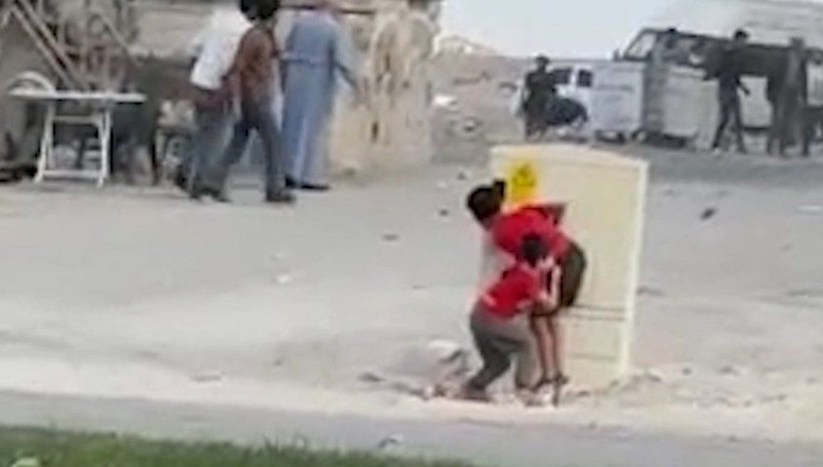 Komşuların kavgasında silahlar konuştu