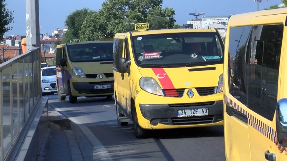 İstanbul'da dolmuşçu eylemi - 9