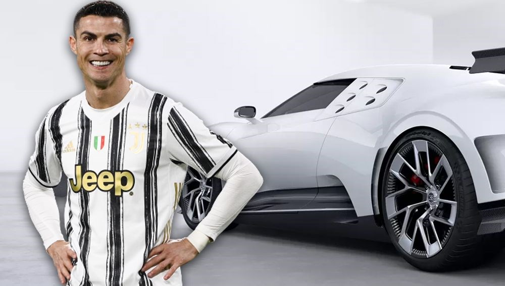 ronaldo bugatti chiron