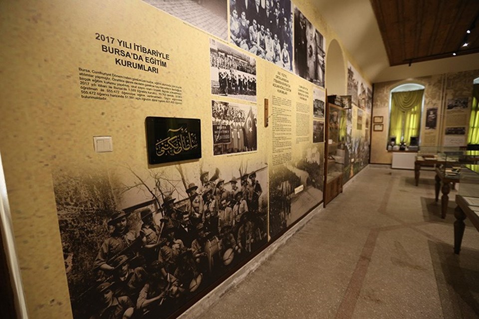 Bursa Erkek Lisesi'ndeki müzesi eğitim tarihine ışık tutuyor - 2