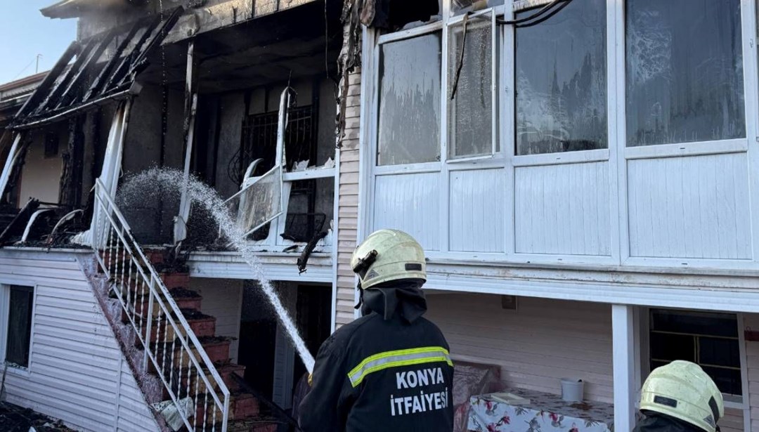 Boşandığı eşine saldırdı, komşusunun evini yaktı