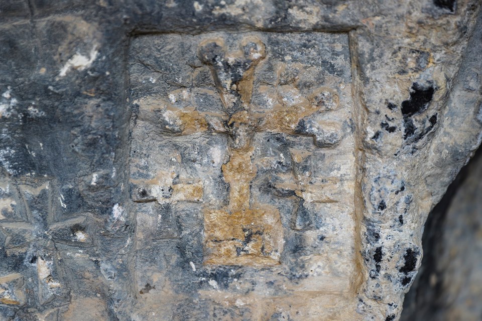 Diyarbakır'daki 1900 yıllık kaya kilise turizme kazandırıldı - 3