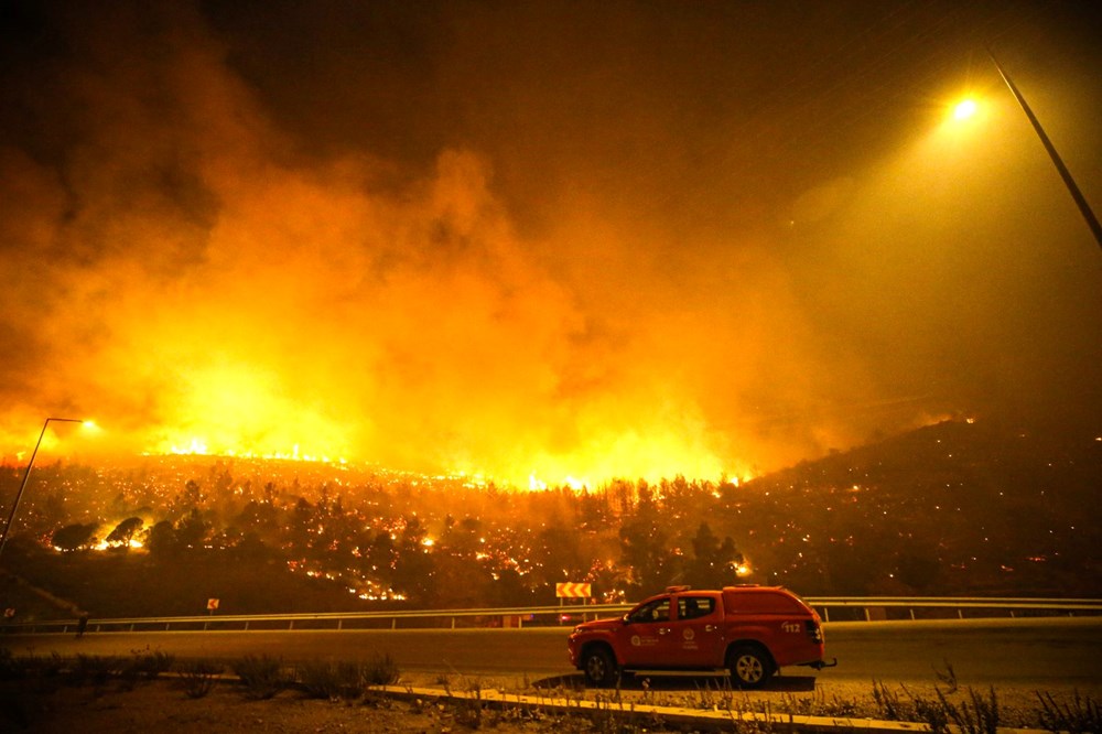 Mersin Gülnar'da orman yangını - 7