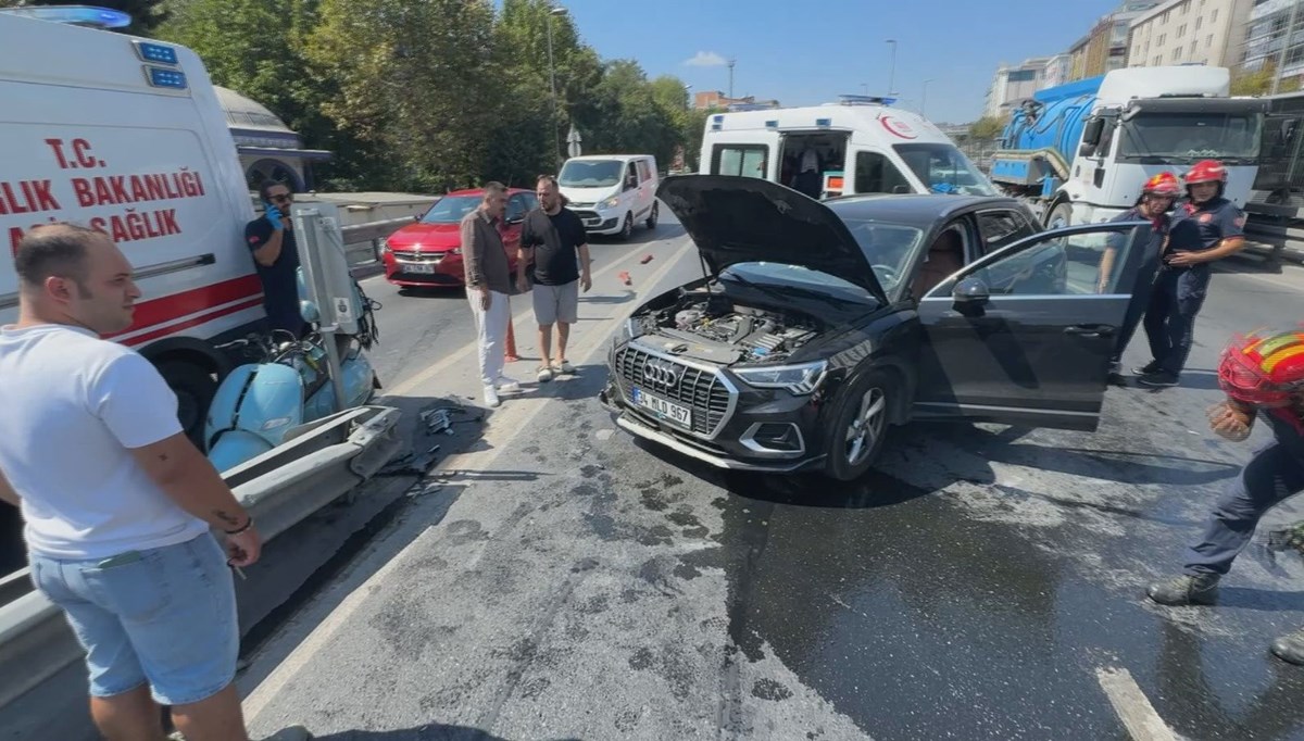 Avcılar'da trafik kazası Avcılar'da trafik kazası