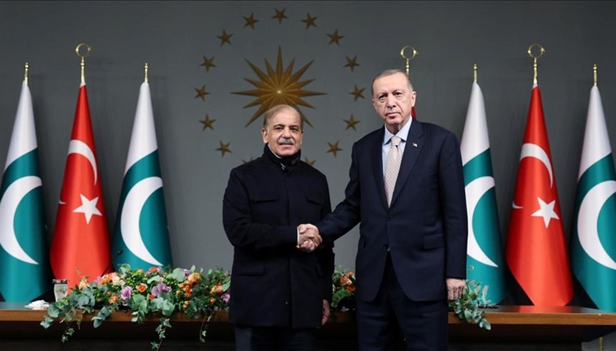 Cumhurbaşkanı Erdoğan, Pakistan Başbakanı Şerif ile görüştü