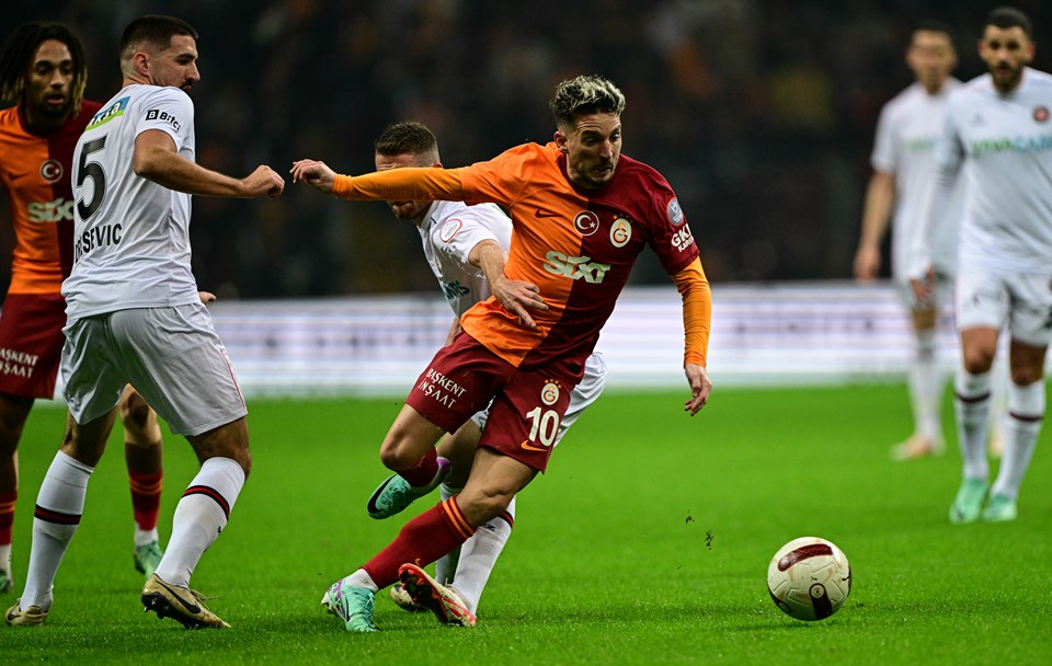 Galatasaray, derbi öncesi hata yapmadı, Karagümrük'ü tek golle geçti - 3