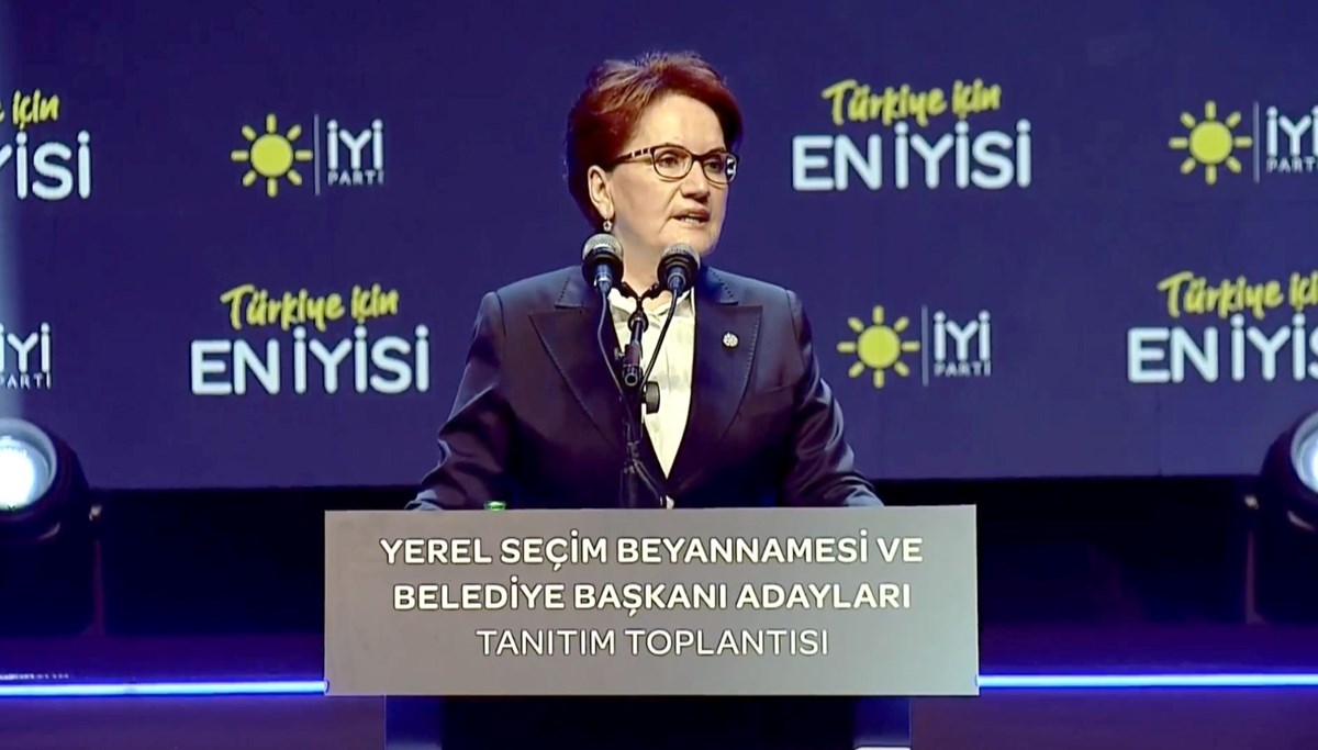 İYİ Parti seçim beyannamesi | Akşener: Müstakil siyaset vadediyoruz