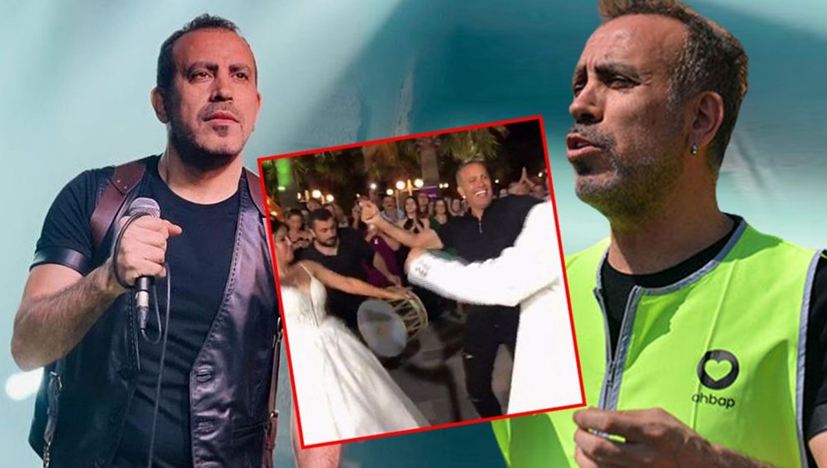 Haluk Levent depremzede çiftin düğününe gitti Haluk Levent depremzede çiftin düğününe gitti