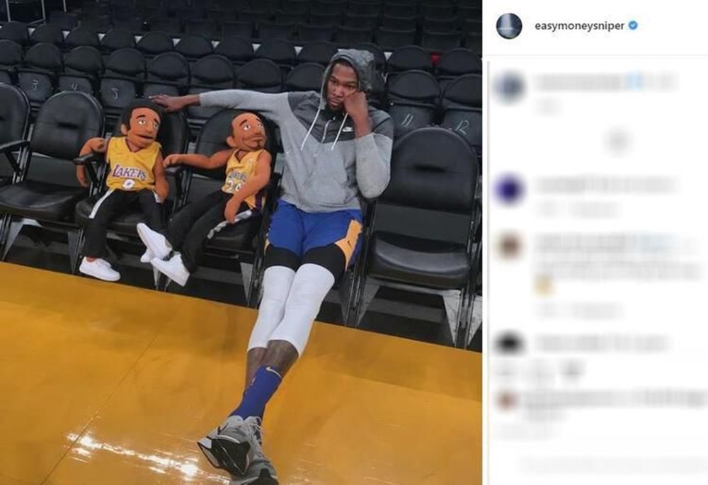 Kevin Durant milli voleybolcu Zehra Güneş'i takibe aldı Son Dakika