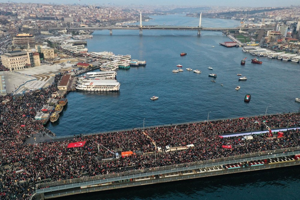 İstanbul'da şehitler ve Gazze için yürüyüş - 8