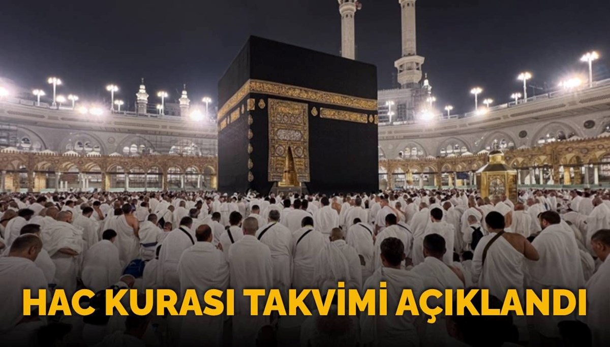 Takvim belli oldu:2026 hac kurası ne zaman, saat kaçta çekilecek?