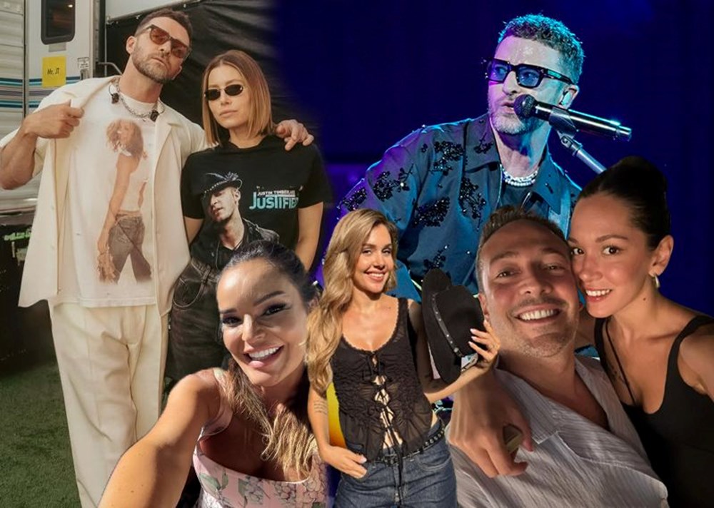 İstanbul'dan Justin Timberlake geçti: Konsere ünlü akını - 1