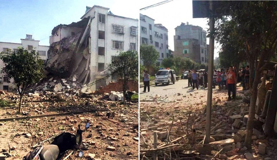 Çin patlamalarla sarsıldı: 7 ölü, onlarca yaralı - 2