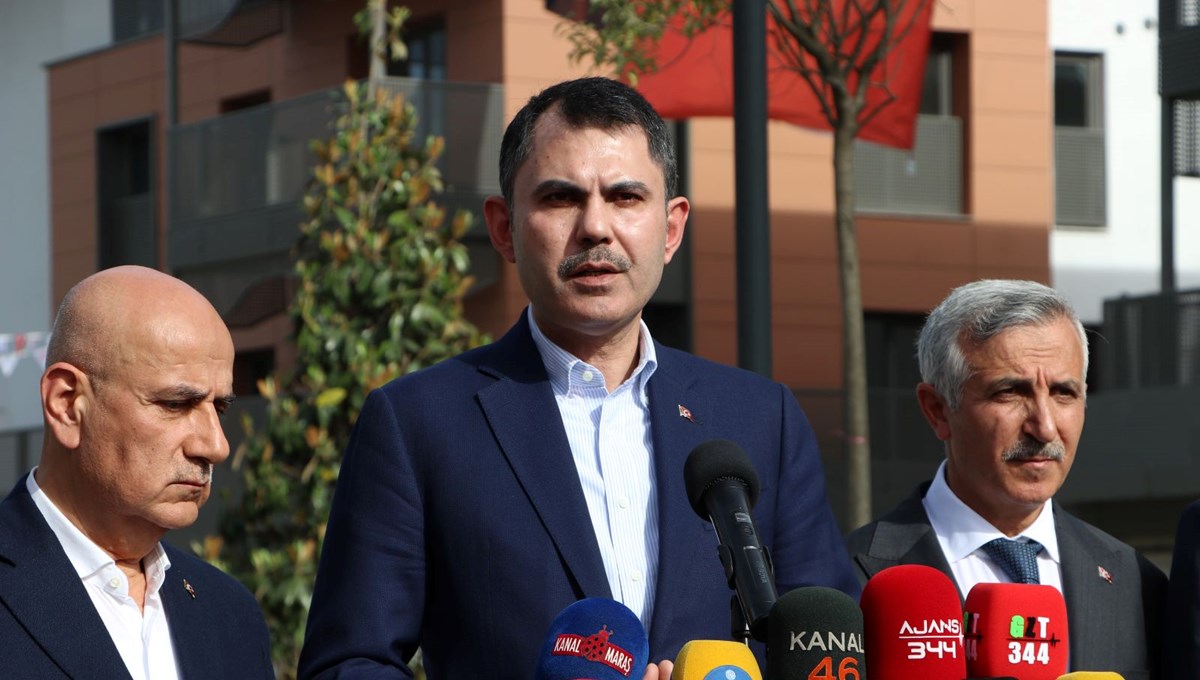 Bakan Kurum Kahramanmaraş'ta konuştu