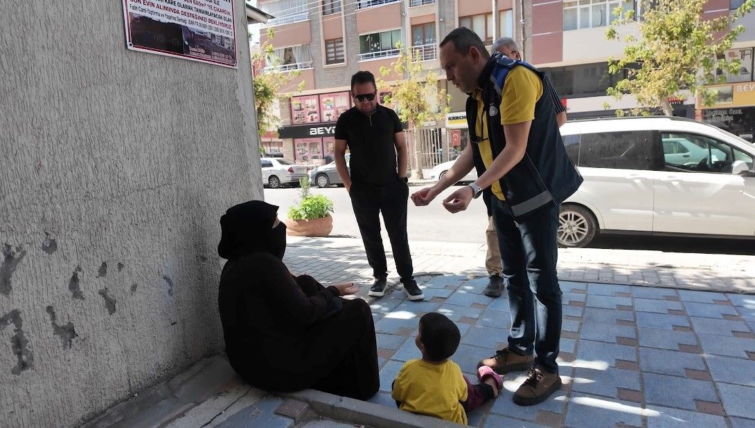 Eskişehir'de dilencilere operasyon