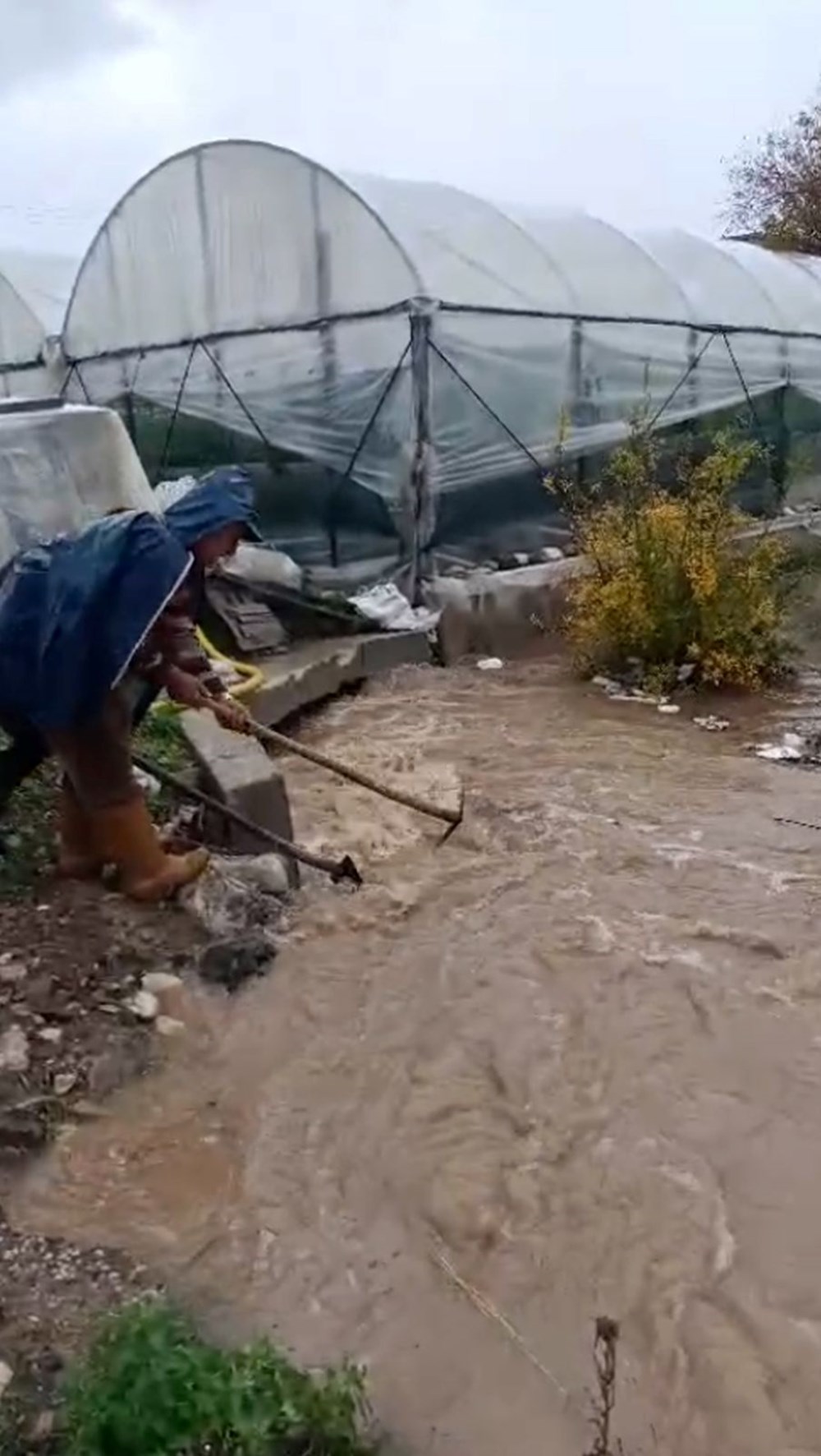 Antalya'da sağanak: Ev ve iş yerlerini su bastı - 4