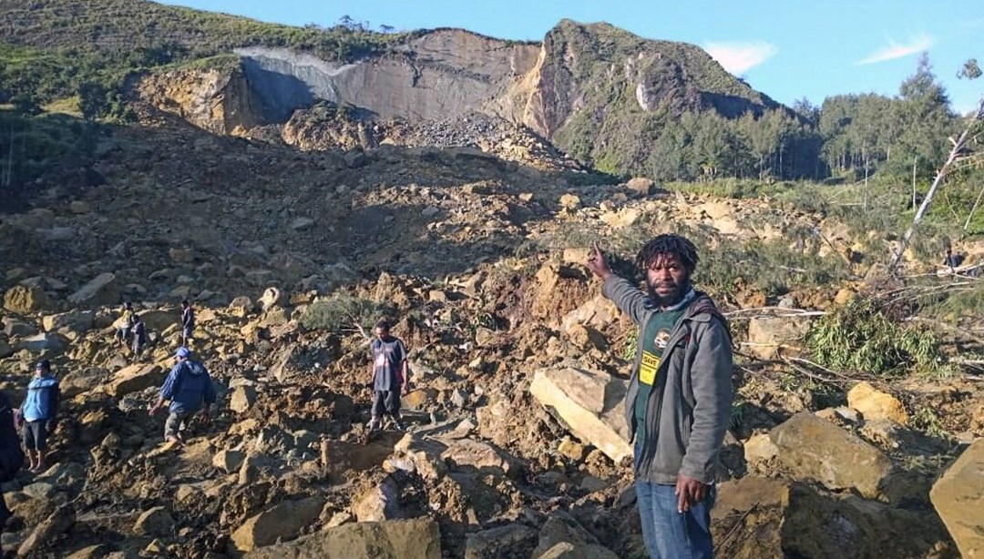 Papua Yeni Gine'de toprak kayması Can kaybı 670'in üzerinde