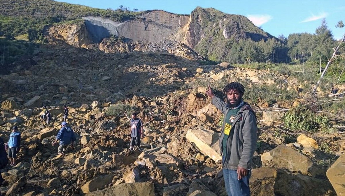 Papua Yeni Gine'de toprak kayması: Can kaybı 670'in üzerinde