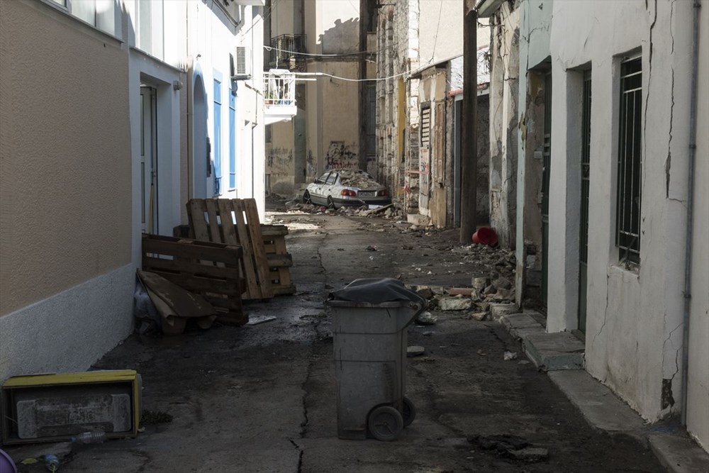 Depremin vurduğu Yunan adası Sisam'da son durum - 36