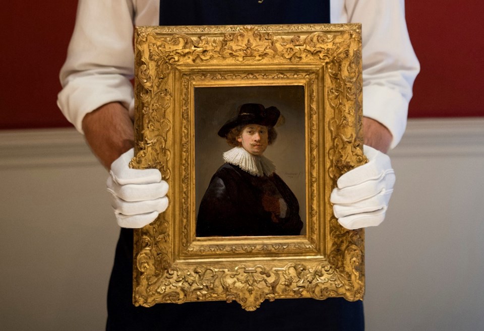 Rembrandt’ın 26 yaş otoportresi satışa çıkıyor - 1