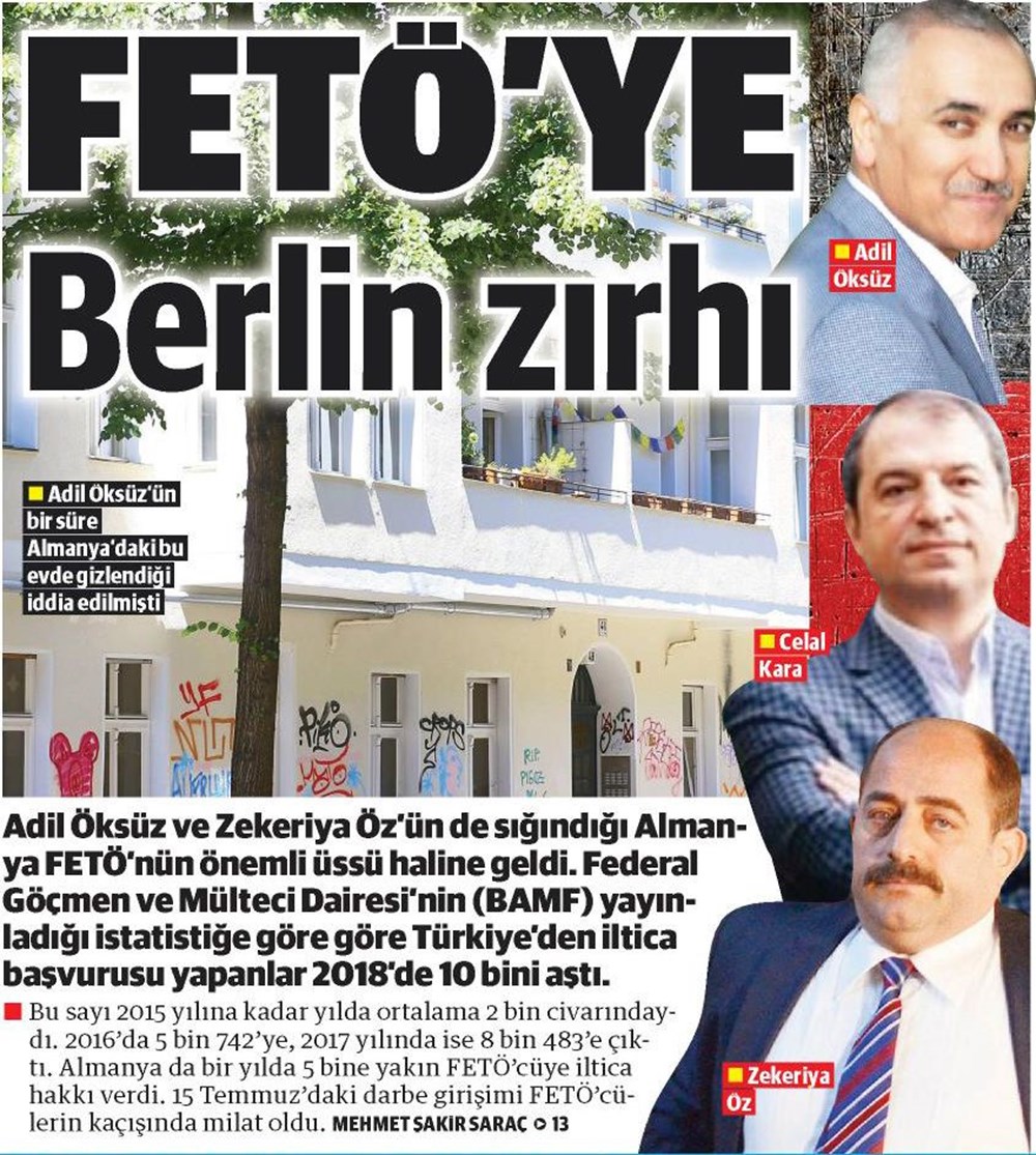 Günün gazete manşetleri - 14 Ocak 2019 - 1