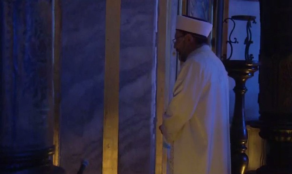 Ayasofya-i Kebir Cami-i Şerifi'nde 86 yıl sonra ilk bayram namazı - 1