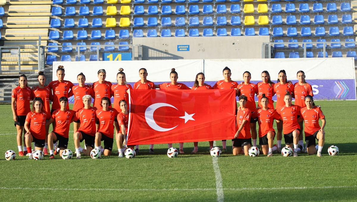 A Milli Kadın Futbol Takımı, Macaristan maçının hazırlıklarını tamamladı