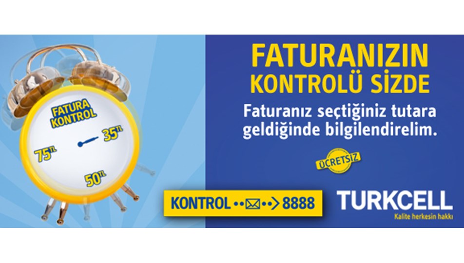 Turkcell'le Kontrol Sizde