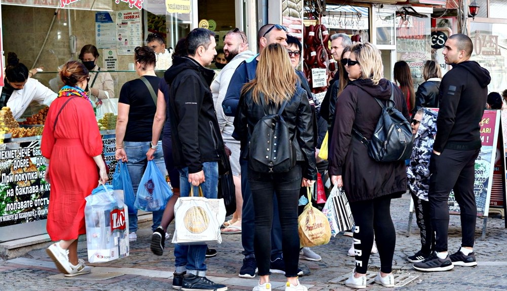 Edirne'ye alışveriş için 3 ayda 500 binden fazla Bulgar turist geldi - 5