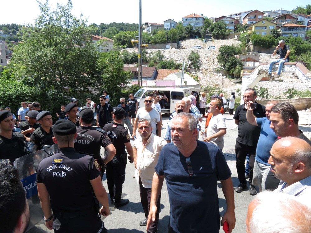 Beykoz'da olaylı yıkım - 11