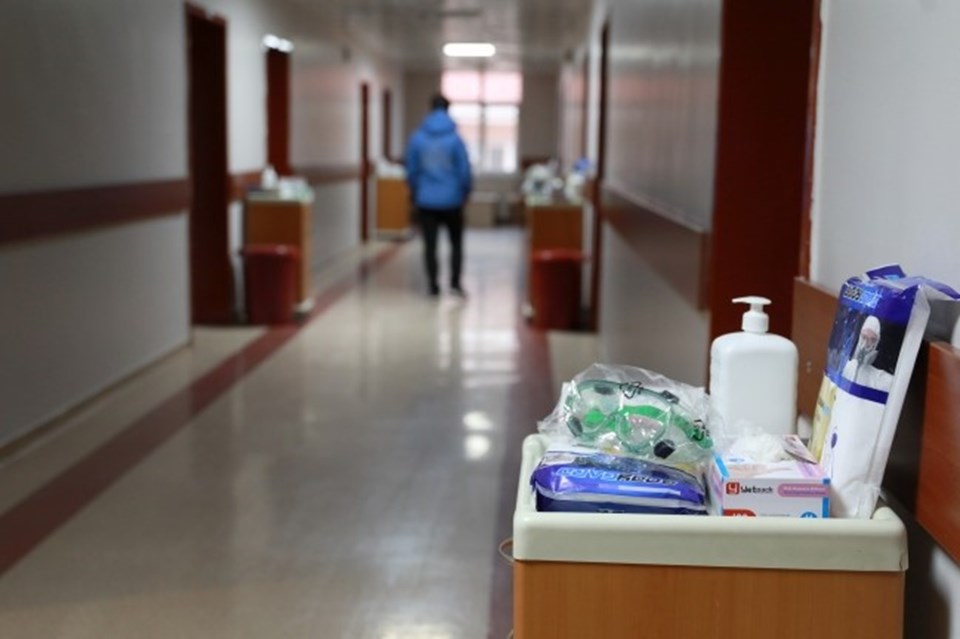 Çin'in Wuhan kentinden tahliye edilenler için hazırlanan hastane görüntülendi - 2