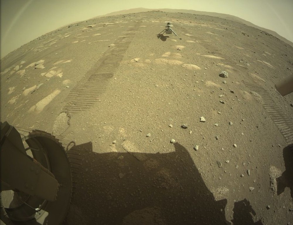 Ingenuity gönderdi: Mars'ta havadan çekilen ilk renkli fotoğraflar - 5