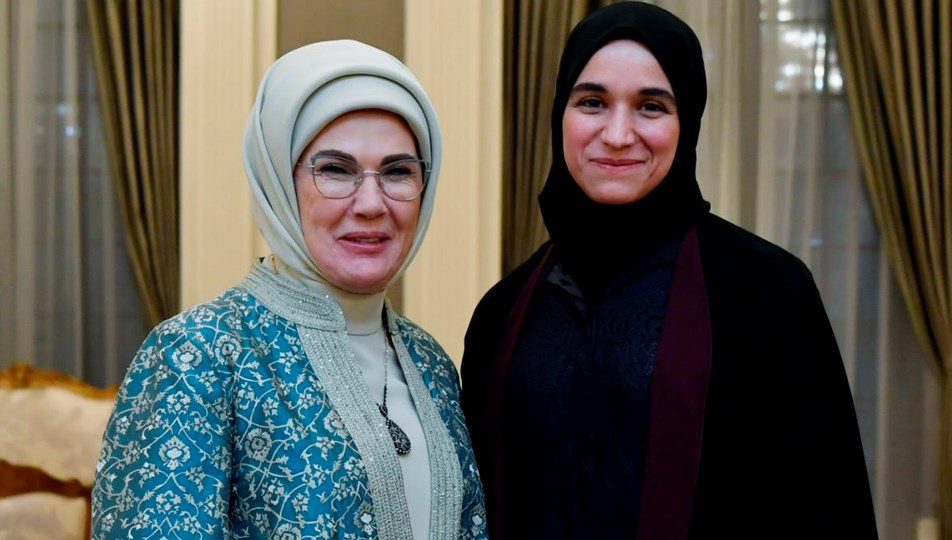 Emine Erdoğan, Suriye Cumhurbaşkanı Şara'nın eşiyle görüştü: Suriye halkının yanındayız