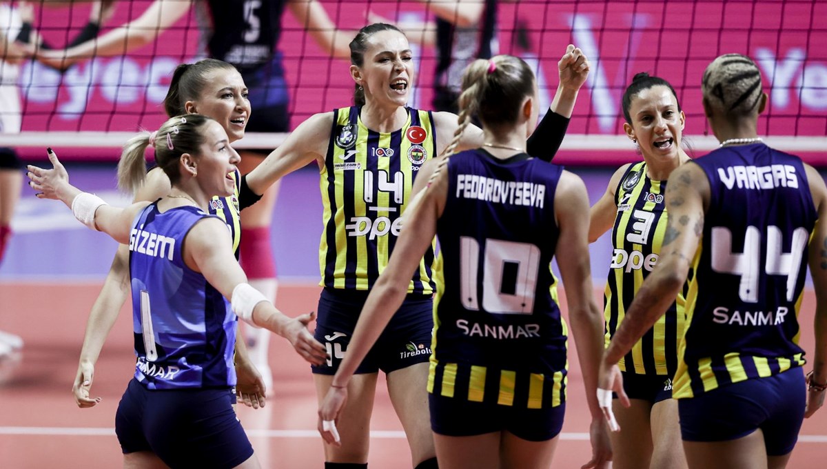 Fenerbahçe Opet, CEV Şampiyonlar Ligi’nde çeyrek finale yükseldi Fenerbahçe Opet, CEV Şampiyonlar Ligi’nde çeyrek finale yükseldi