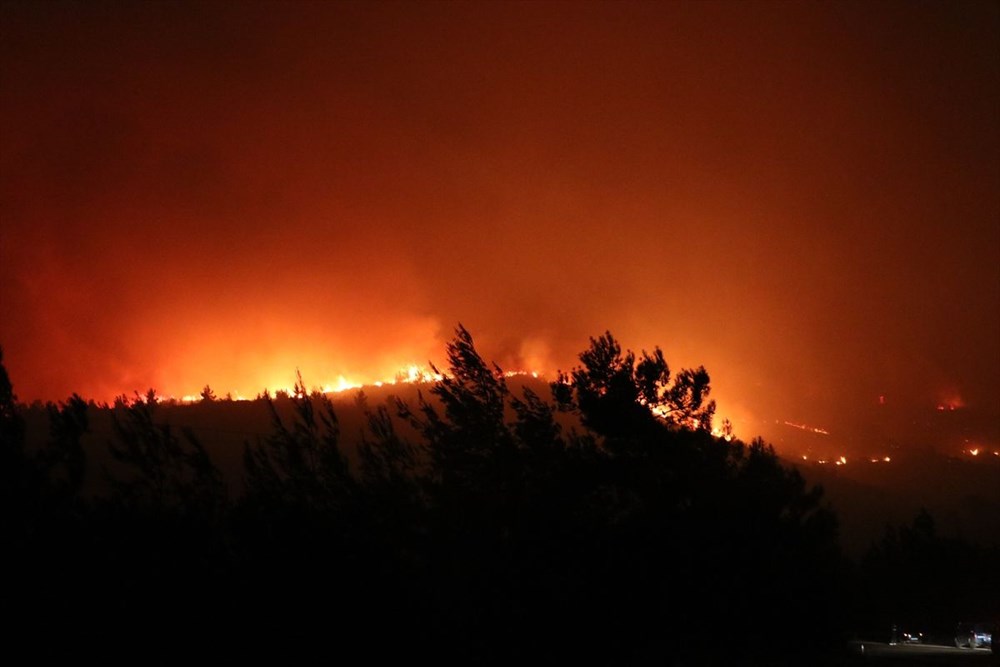 İzmir'in Menderes ilçesindeki yangına bir gözaltı - 15